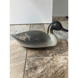 Victor D-9 Pintail Drake Duck Decoy Animal Trap Co Lititz PA Vintage Plastic 14"